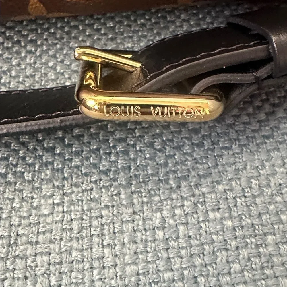 Louis Vuitton Monogram Odeon MM in Black